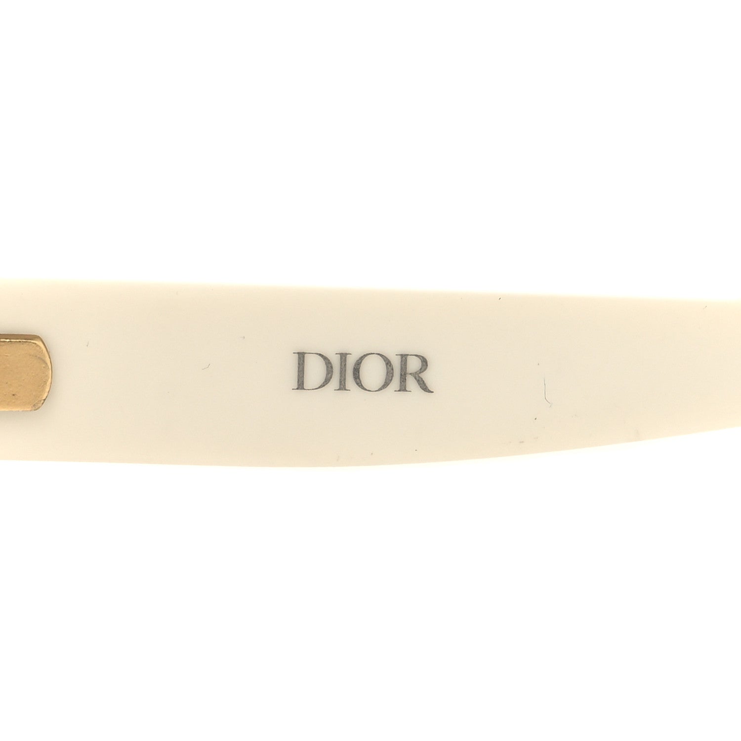 Christian Dior Acetate Mask DiorClub M2U Sunglasses Translucent Ivory 5 of 9