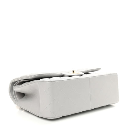 Chanel Caviar Quilted Jumbo Double Flap Grey 3 of 10