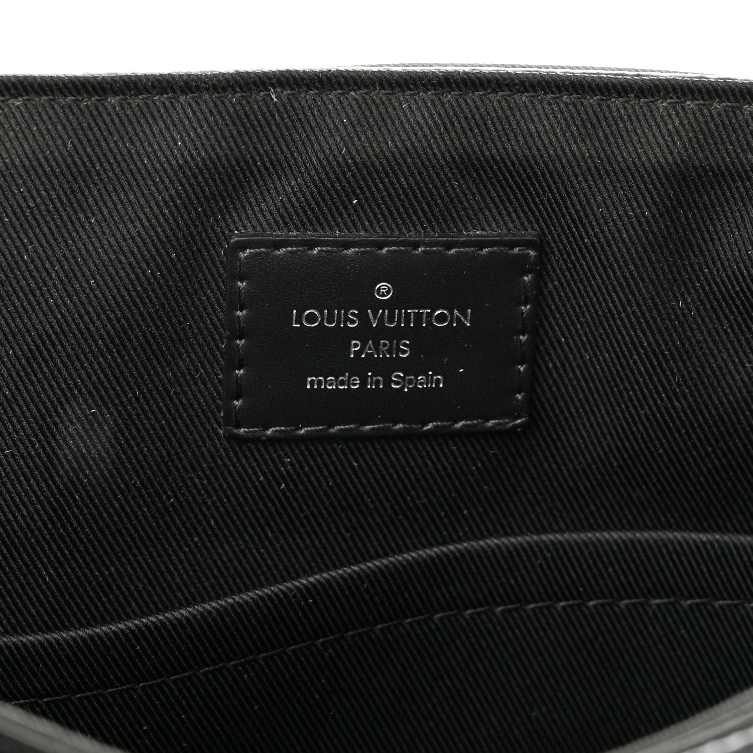 Louis Vuitton Monogram Eclipse District PM Black 6 of 9