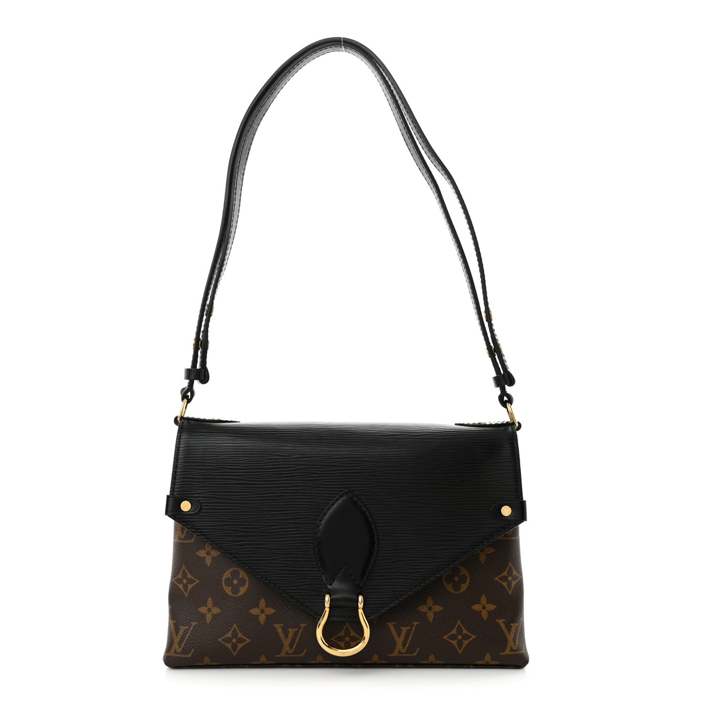 Epi Monogram Saint Michel Black