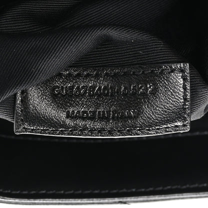 Saint Laurent Calfskin Y Quilted Monogram Toy Loulou Crossbody Bag Black 10 of 10