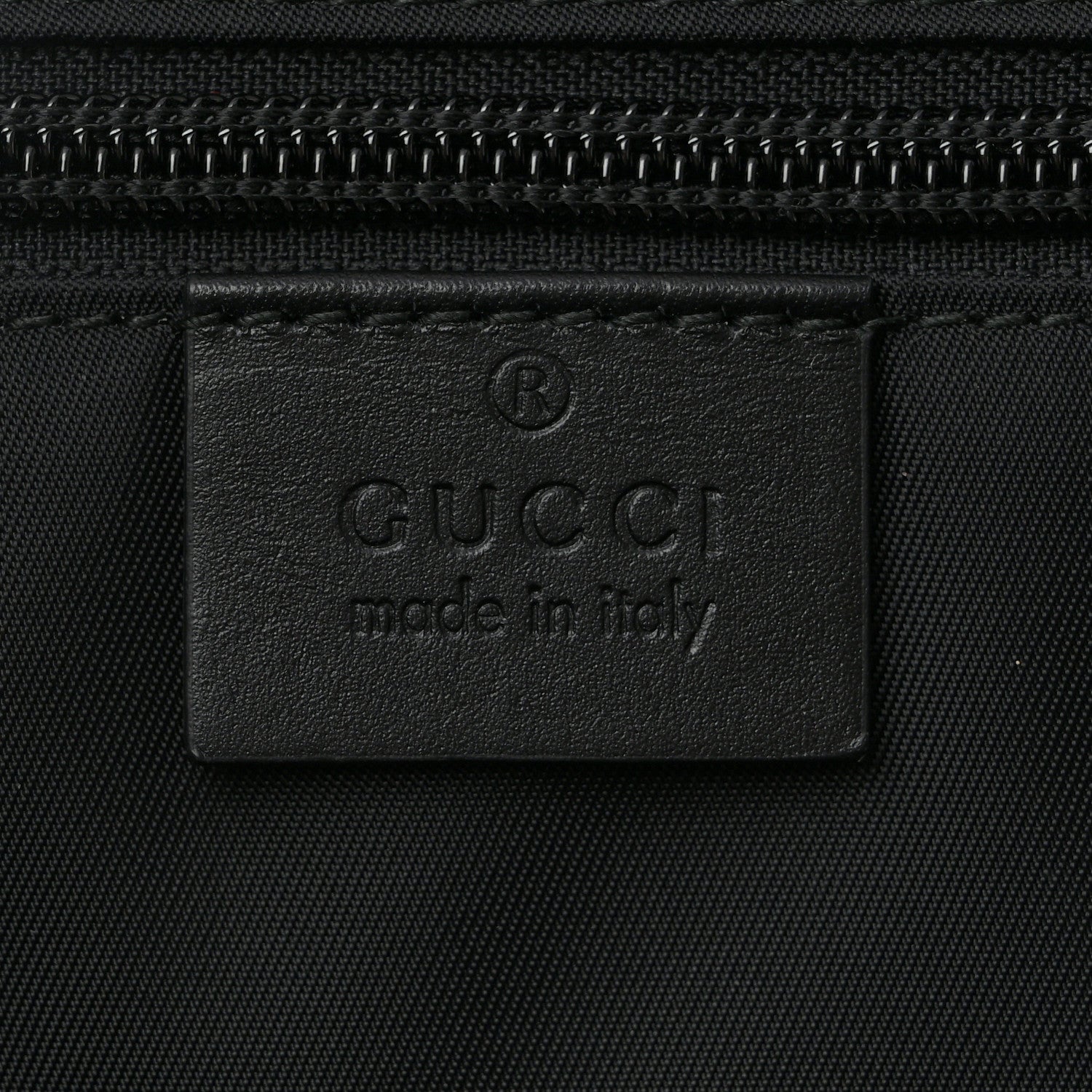 Gucci GG Supreme Monogram Web Large Zippered Tote Beige Black 6 of 11