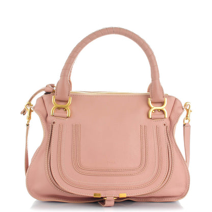 Chloe Calfskin Medium Marcie Satchel Anemone Pink 1 of 7
