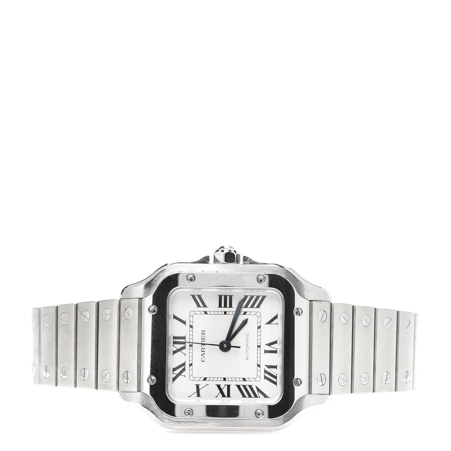 Stainless Steel 35mm Santos de Cartier Automatic Watch