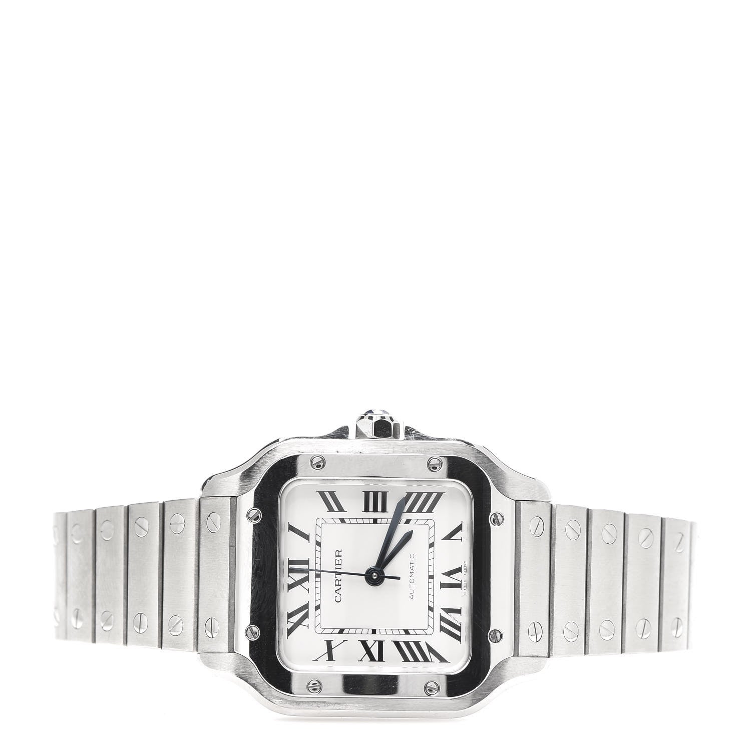 Cartier Stainless Steel 35mm Santos de Cartier Automatic Watch 2 of 6