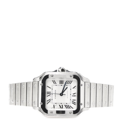 Cartier Stainless Steel 35mm Santos de Cartier Automatic Watch 2 of 6