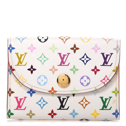 Louis Vuitton Monogram Multicolor Business Card Holder White 1 of 7