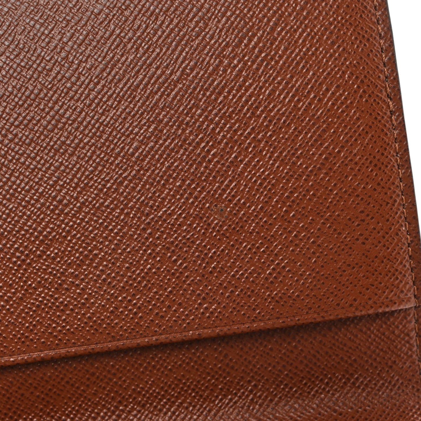 Monogram Checkbook Holder Case Wallet