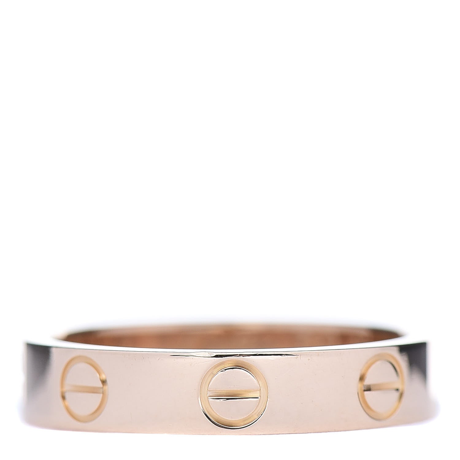 Cartier 18K Pink Gold 3.5mm LOVE Wedding Band Ring 49 5 1 of 5