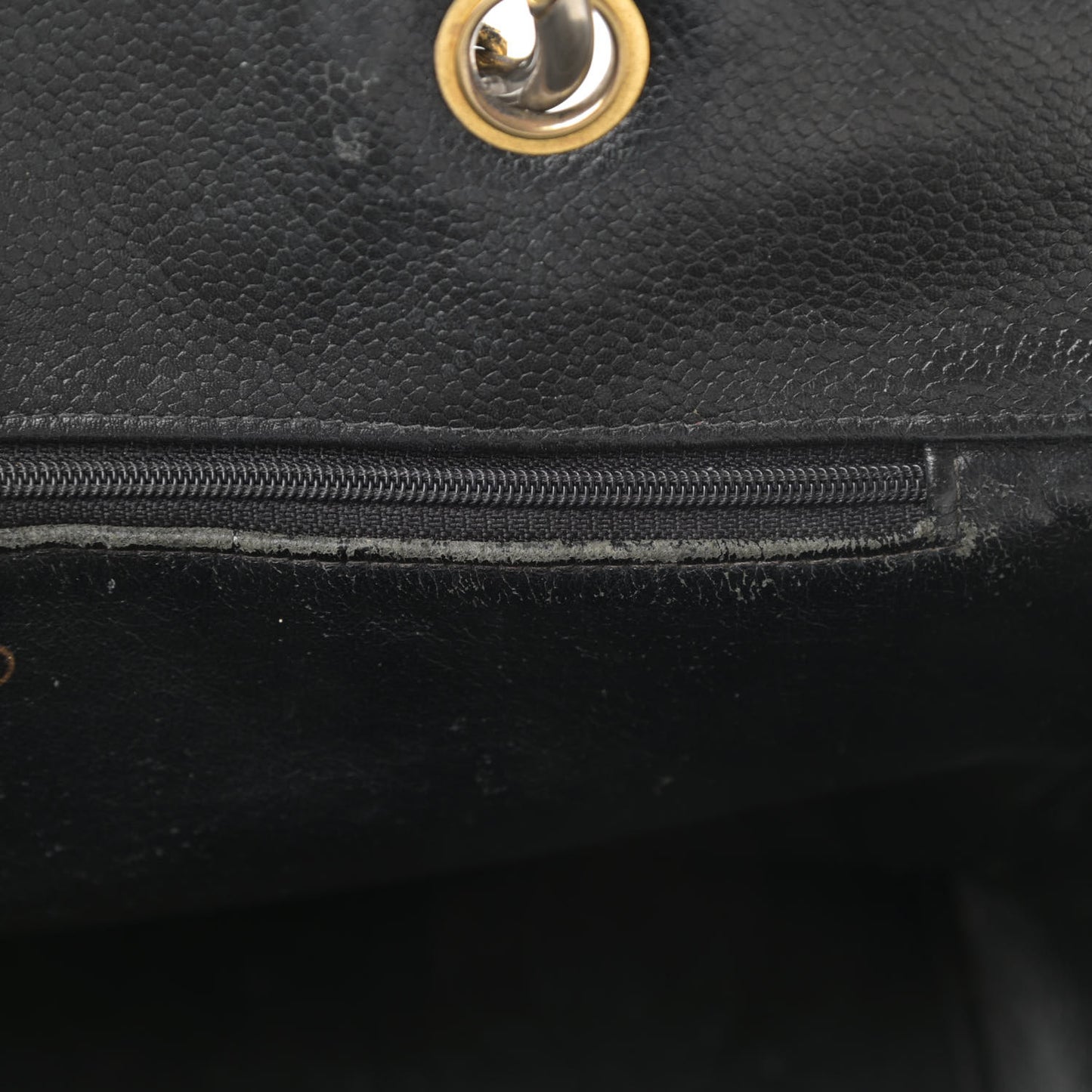 Caviar Quilted Timeless CC Tote Black