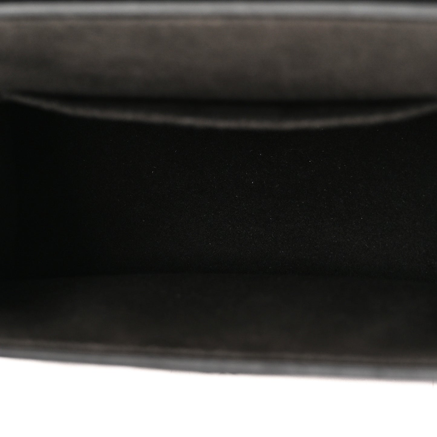 Vitello Century Velvet F is Fendi FF Small Kan I Shoulder Bag Black Tobacco