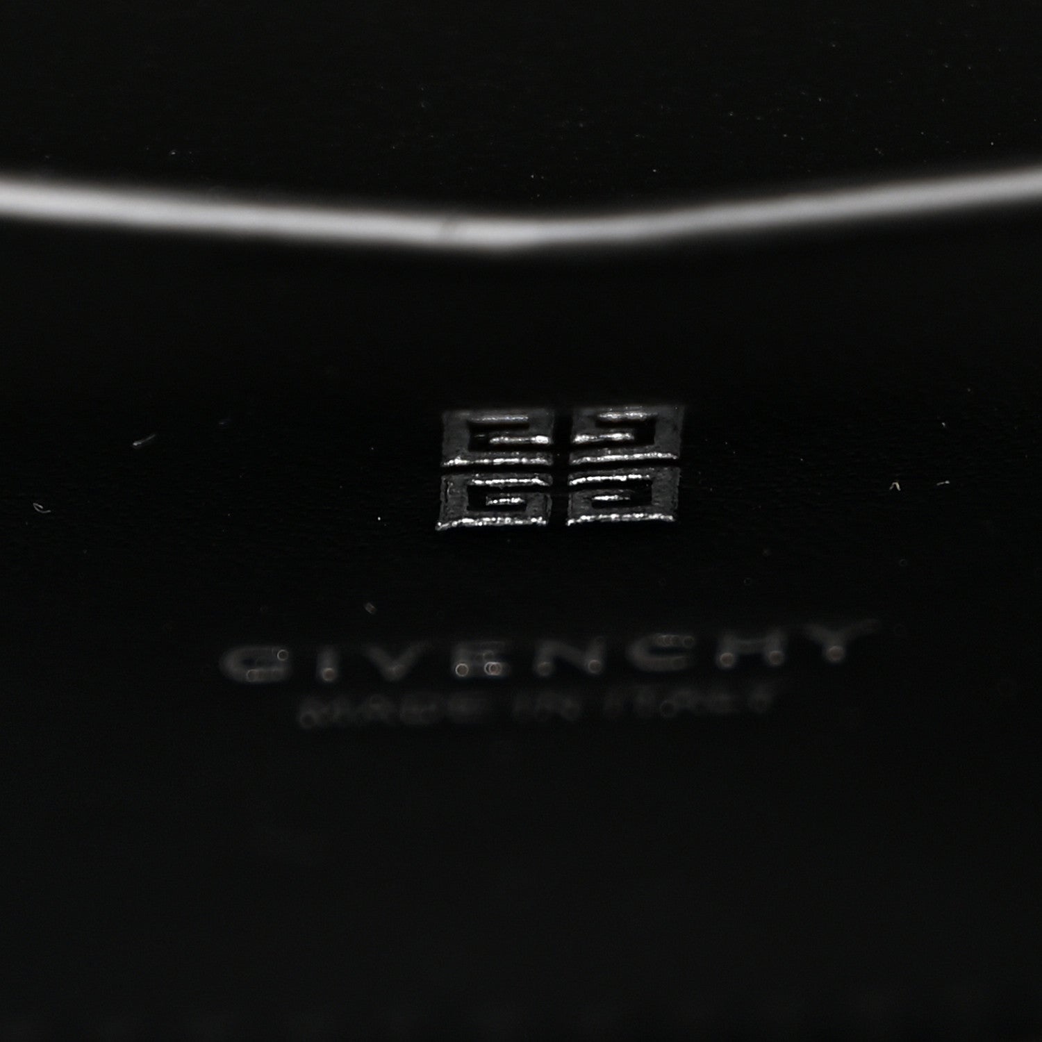 Givenchy Box Calfskin Shark Lock Bucket Bag Black 6 of 9