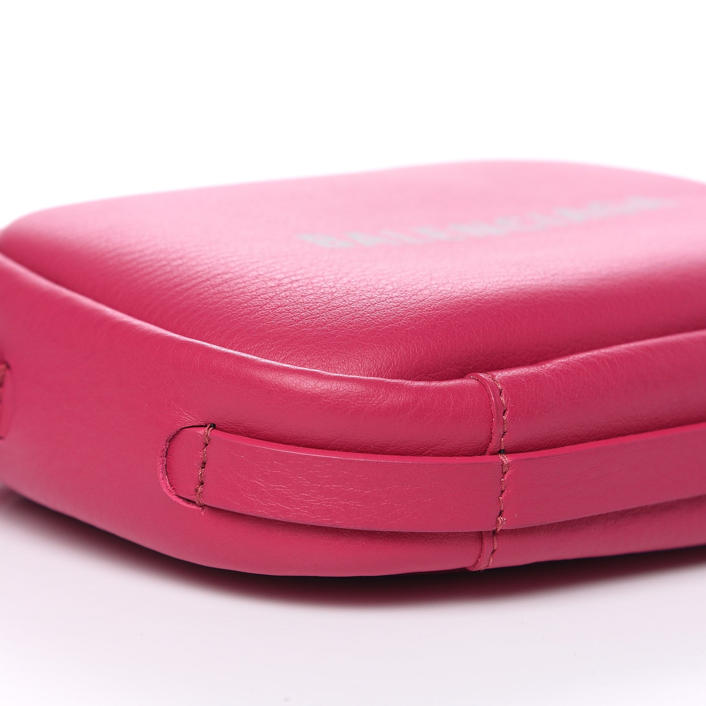 Calfskin Logo XS Everyday Camera Bag Rose Indien Black