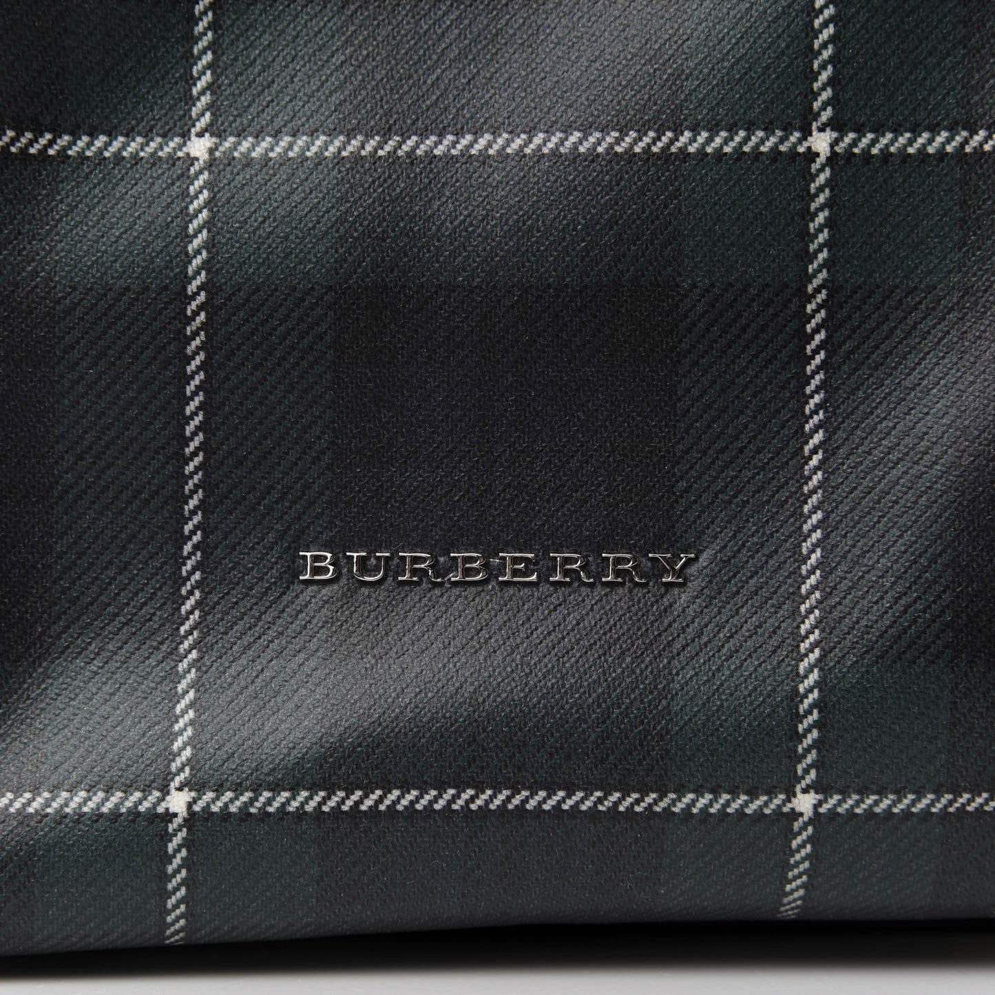 Laminated Tartan Patchwork Rucksack Backpack Military Red