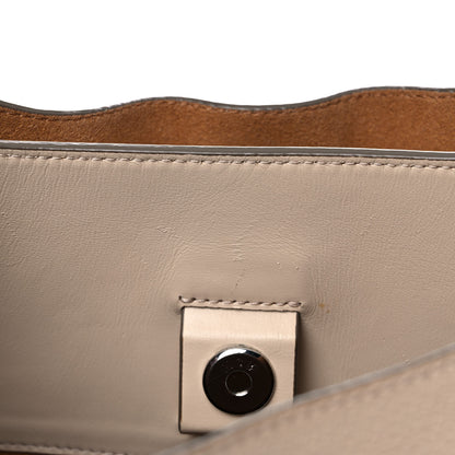 MCM Grained Calfskin Large Milla Hobo Natural 14 of 19