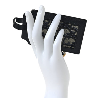 Christian Dior Oblique Luggage Tag Navy Blue 2 of 6