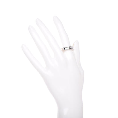 Tiffany BULGARI 18K White Gold B.Zero1 One-Band Ring 52 6 2 of 5