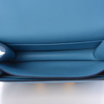 Hermes Swift Constance 18 Bleu Du Nord 5 of 21
