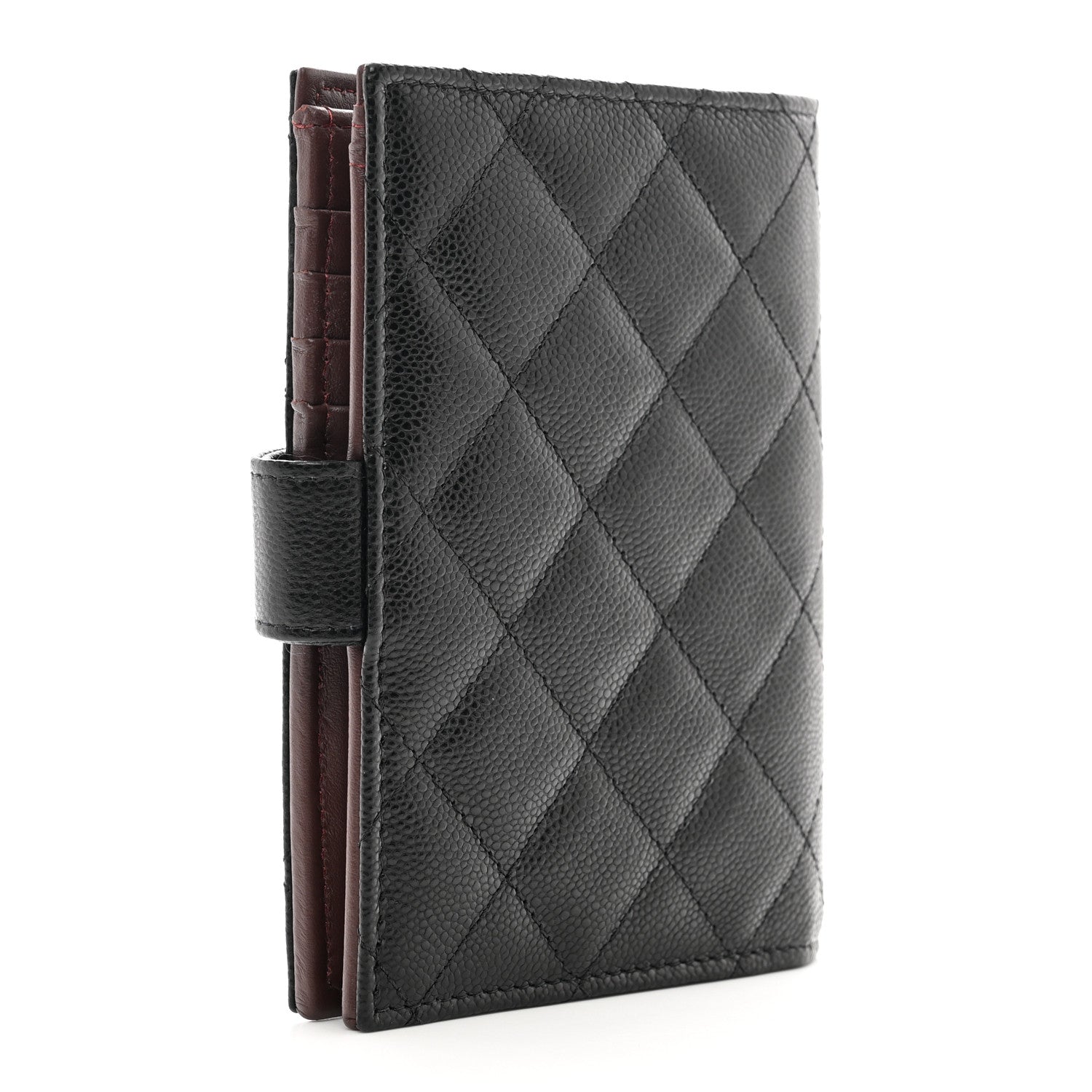 Chanel Caviar Quilted Passport Holder Black 3 of 8
