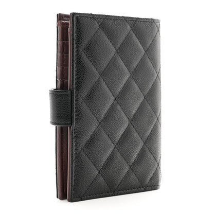 Chanel Caviar Quilted Passport Holder Black 3 of 8