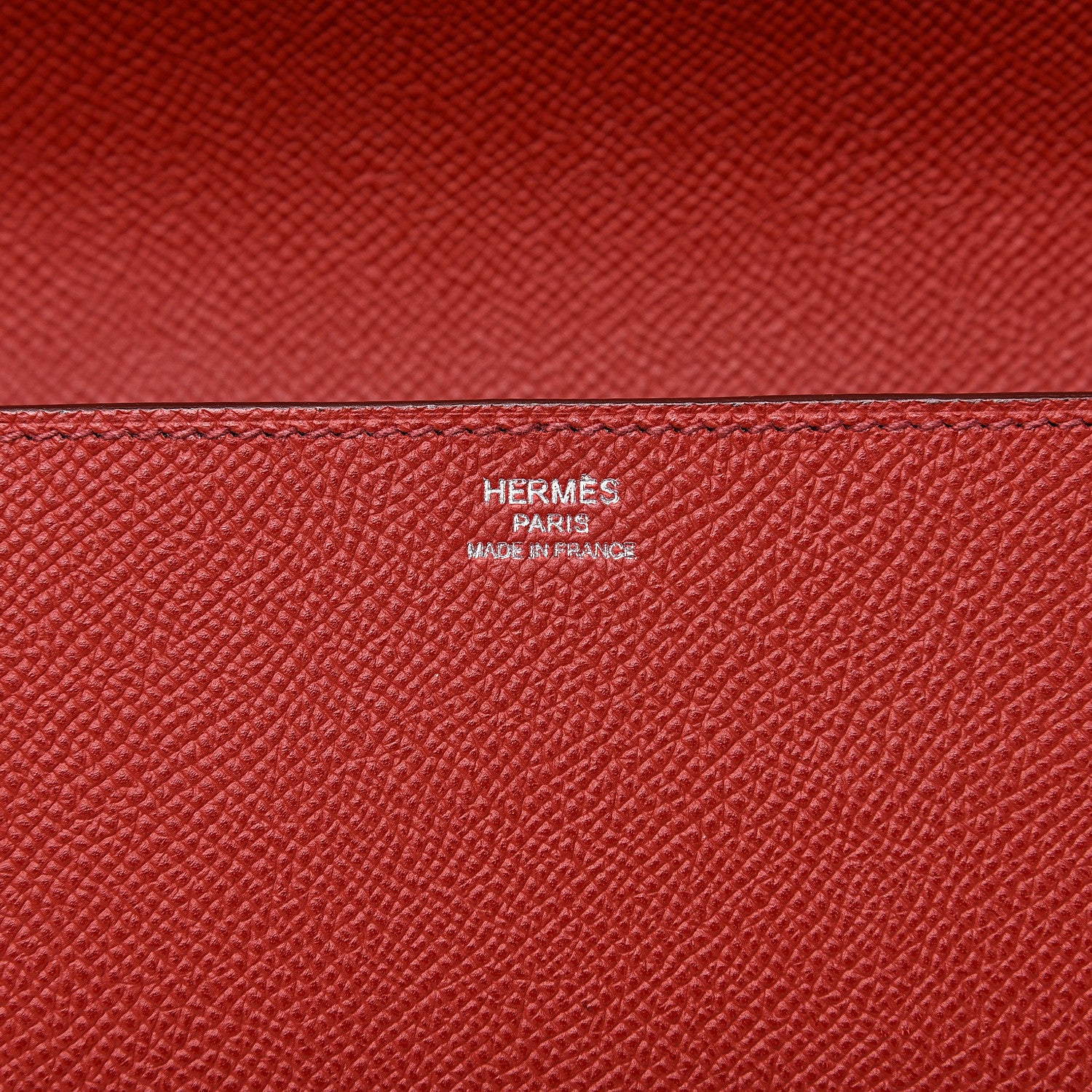 Hermes Epsom Medor 29 Clutch Rouge Garance 5 of 10