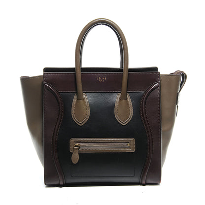 Celine Smooth Calfskin Mini Tri-Color Luggage 1 of 9