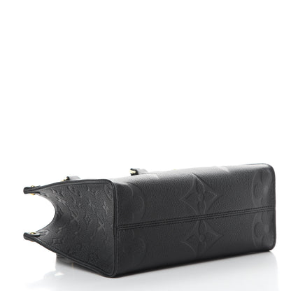 Louis Vuitton Empreinte Monogram Giant Onthego PM Black 4 of 10