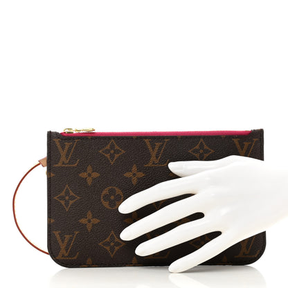 Louis Vuitton Monogram Neverfull PM Pochette Pivoine 2 of 6