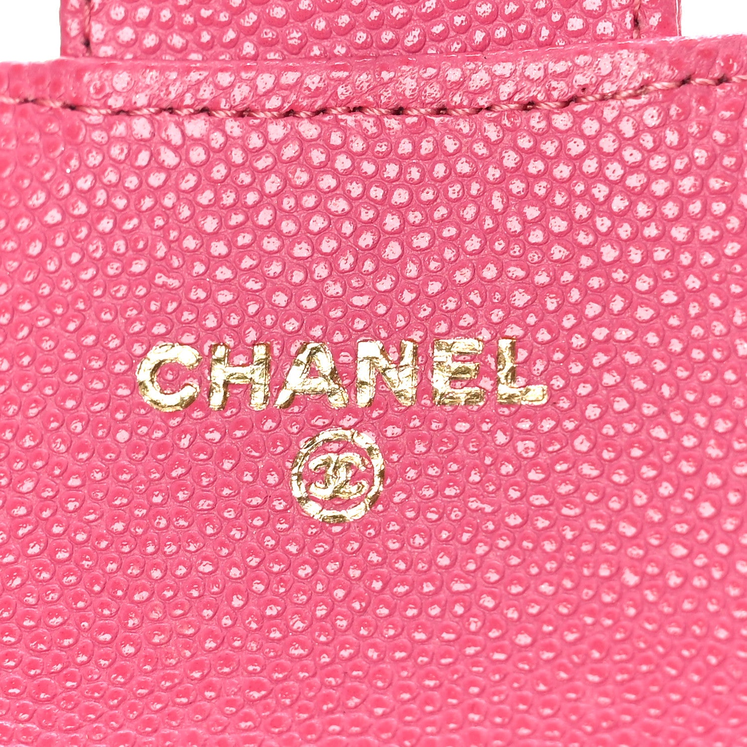 Chanel Caviar Quilted Flap Card Holder Pink 6 of 10