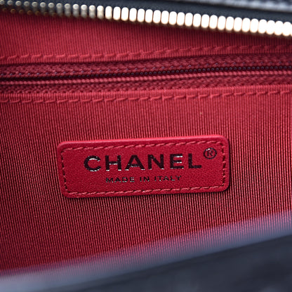 Chanel Aged Calfskin Quilted Medium Gabrielle Hobo Black 6 of 11