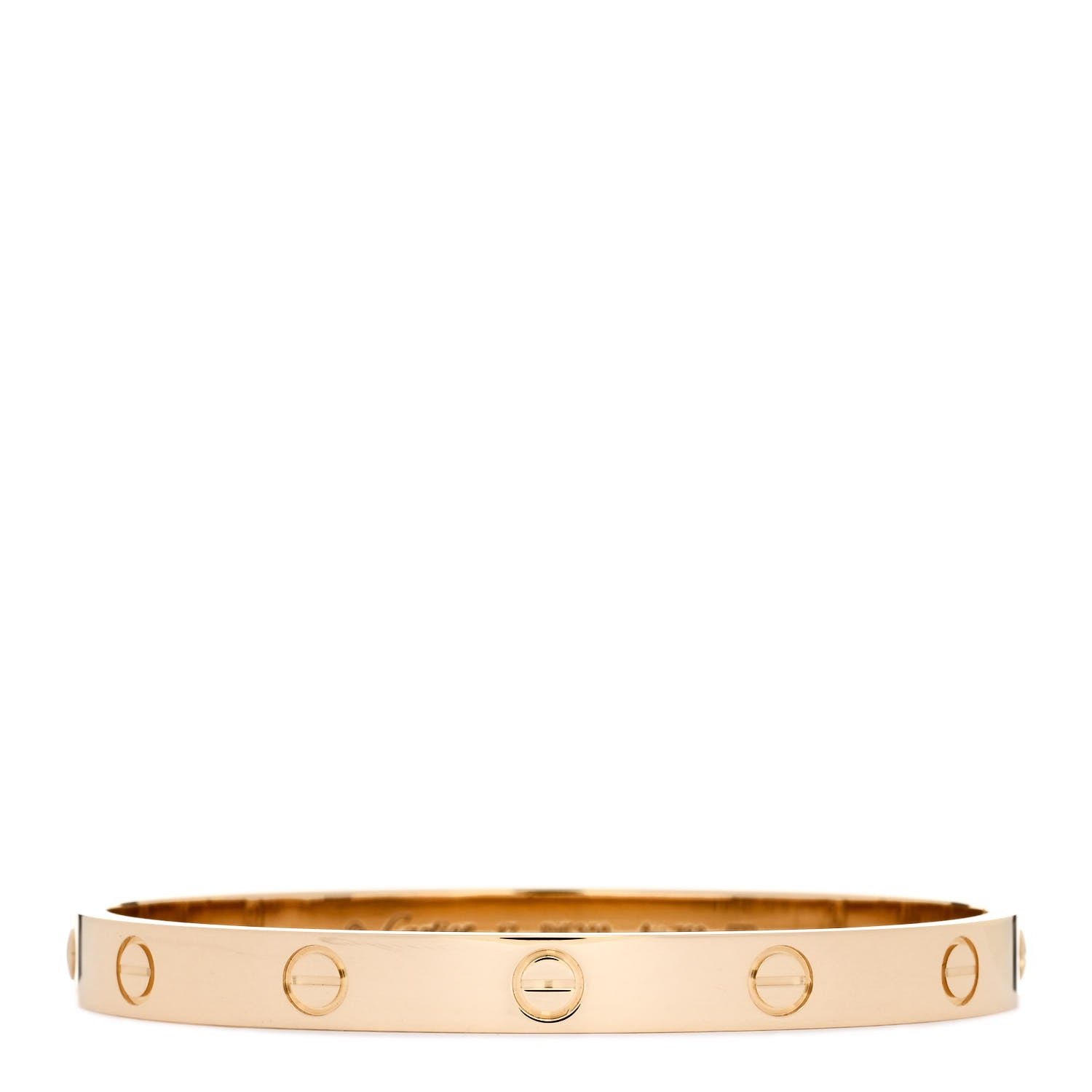 Cartier 18K Yellow Gold LOVE Bracelet 17 1 of 6
