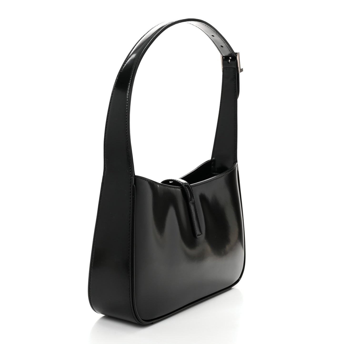 Smooth Calfskin Le 5 A 7 Hobo Black