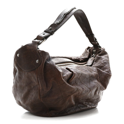 Chanel Caviar Outdoor Ligne Large Hobo Brown 3 of 10