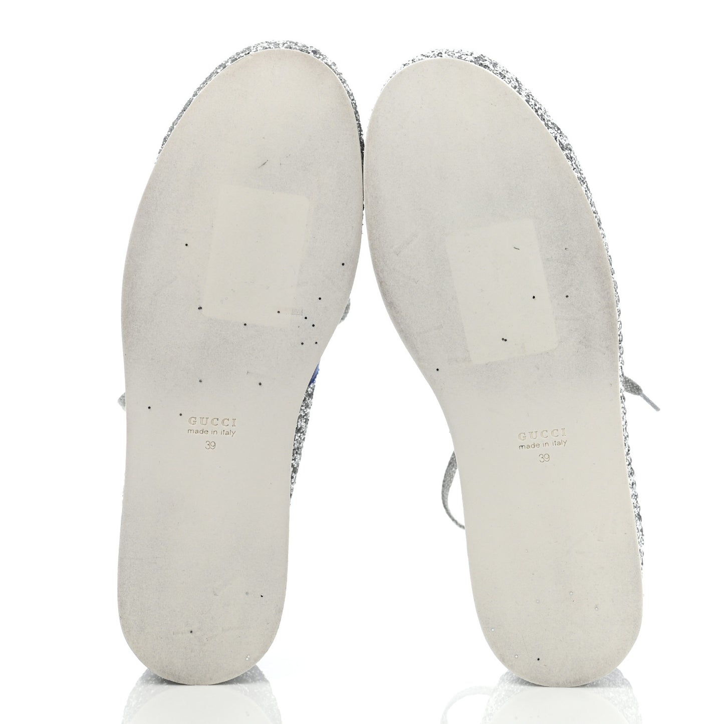 Glitter Peggy Platform Sneakers 39 Silver