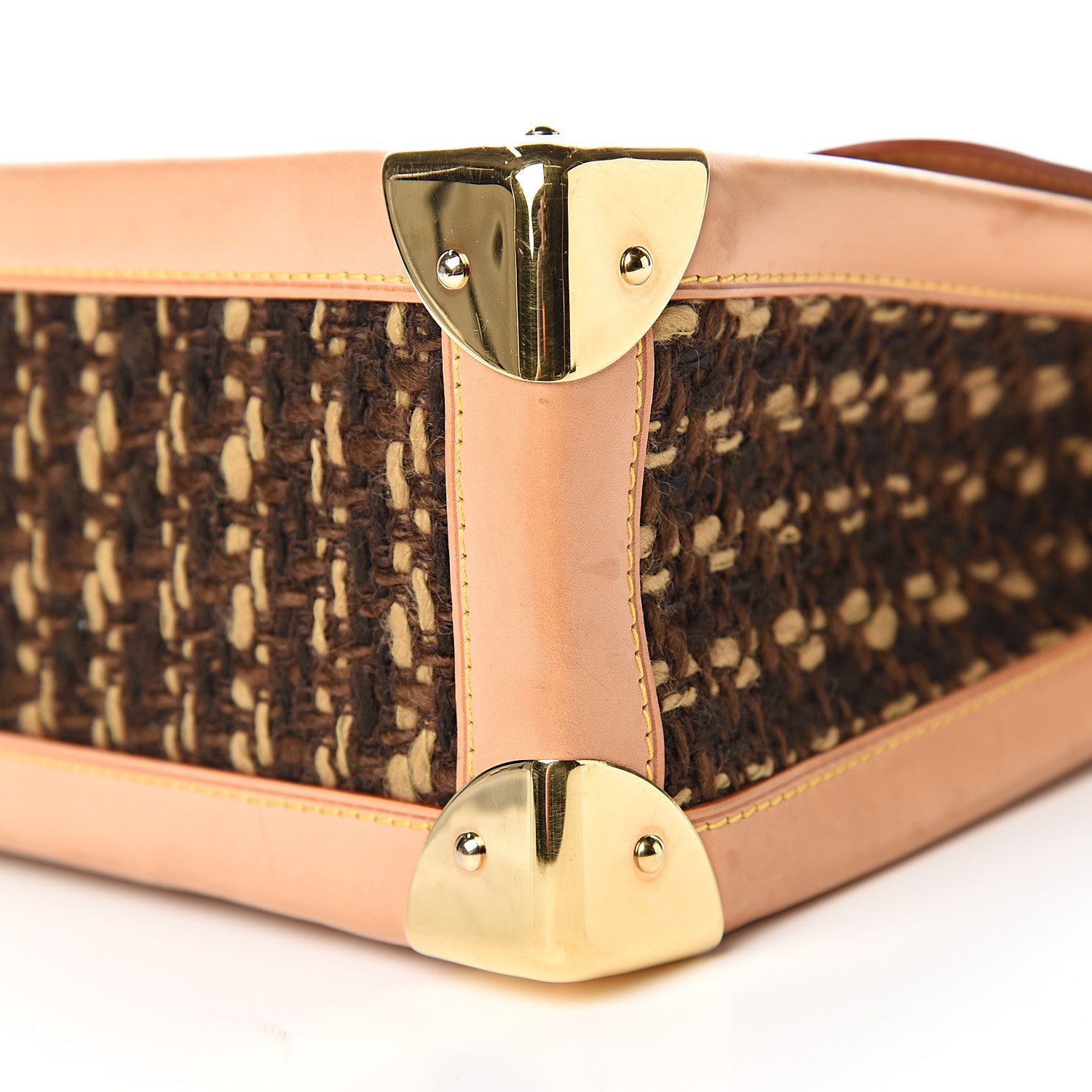 Louis Vuitton Monogram Ambre Tweedy Zip GM 18 of 19
