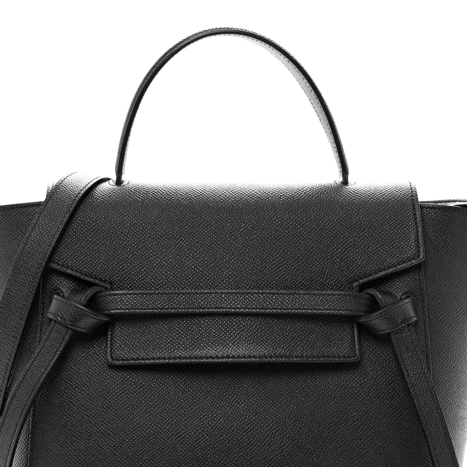 Celine Grained Calfskin Micro Belt Bag Black 8 of 10