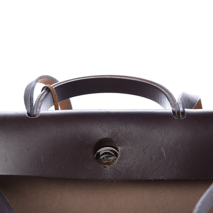 Hermes Vache Hunter Toile Herbag Zip 31 PM Etoupe Ebene 12 of 17