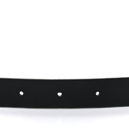 Chanel Calfskin Crystal CC Buckle Belt 85 34 Black 5 of 6