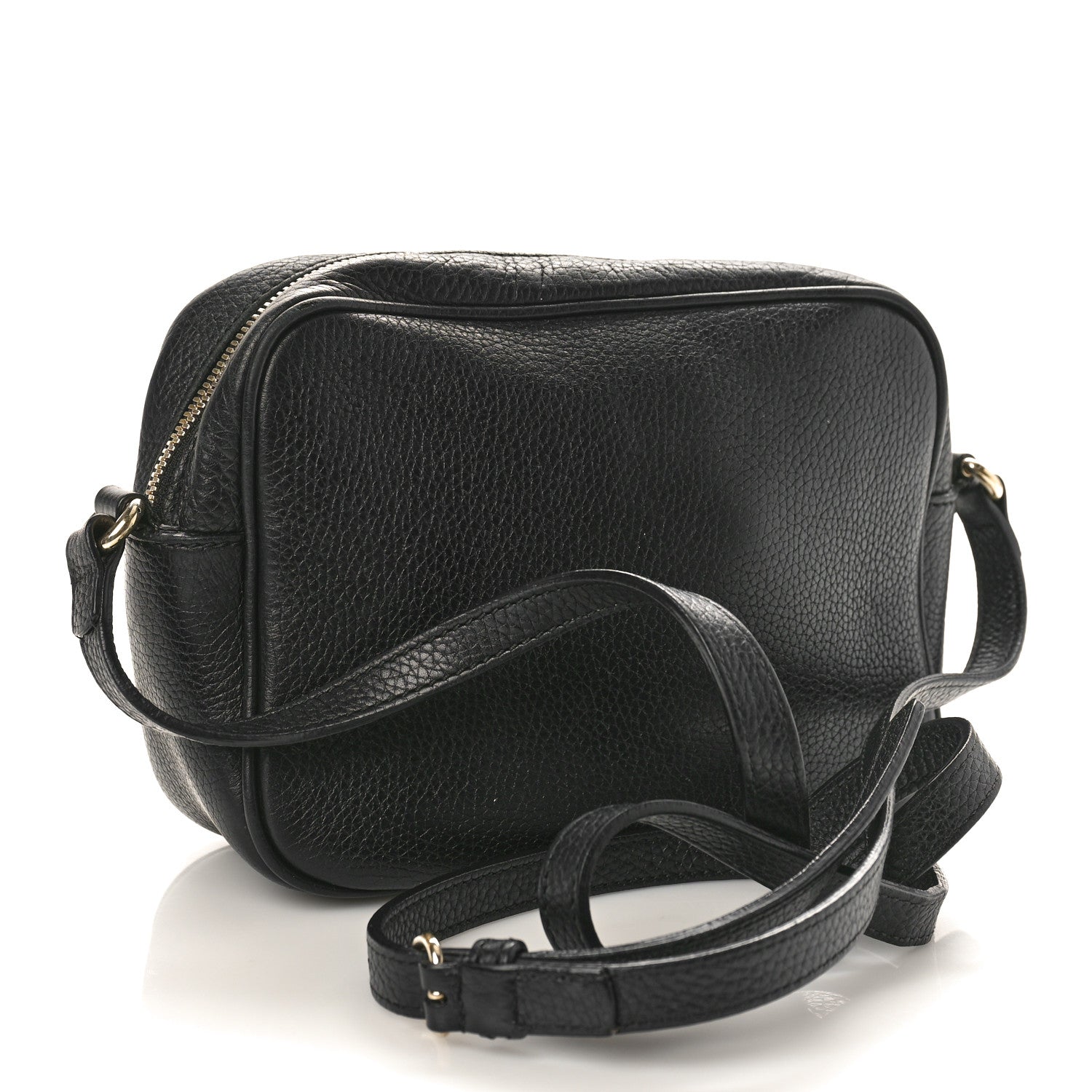 Gucci Pebbled Calfskin Small Soho Disco Bag Black 3 of 12
