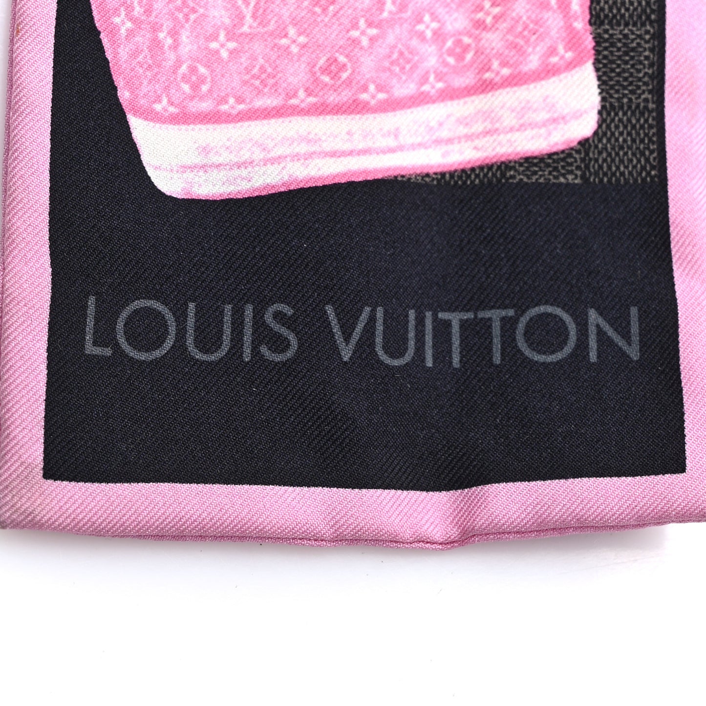 Silk Travel Pop Art Bandeau Scarf