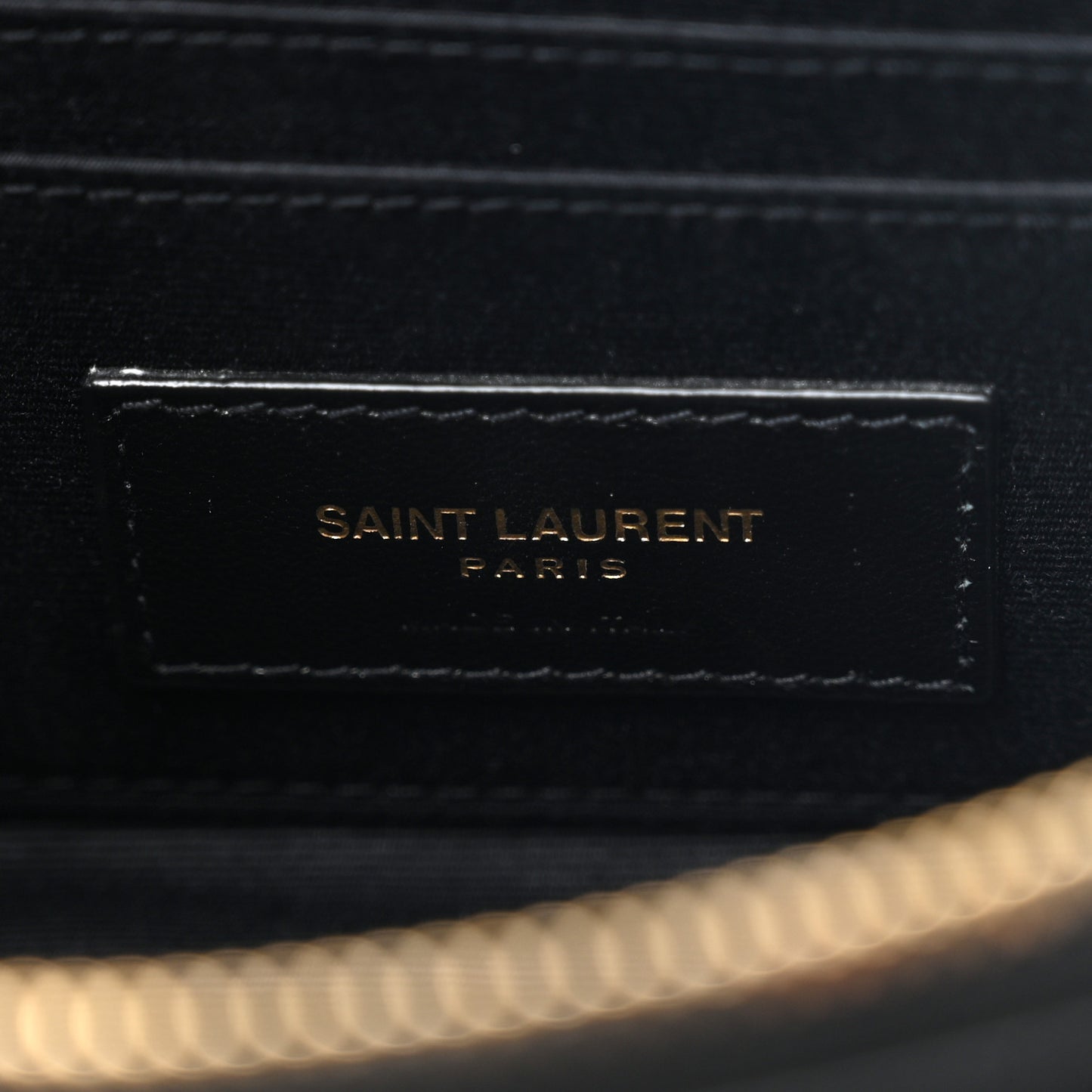 Grained Lambskin Quilted Mini Becky Double Zip Bag Black