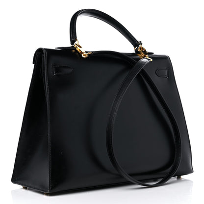 Hermes Box Kelly Sellier 35 Black 2 of 16