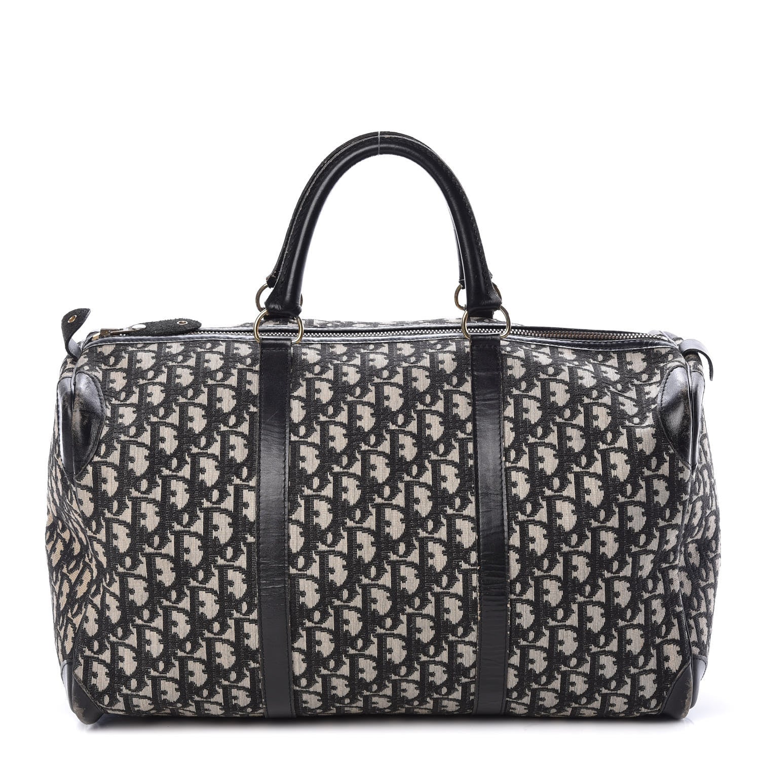 Christian Dior Monogram Duffle Black 1 of 14