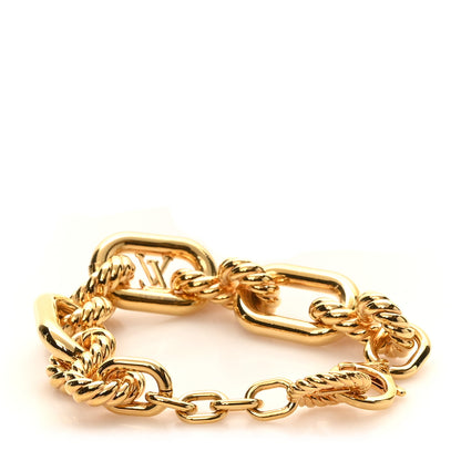 Louis Vuitton Chain Nautical Bracelet Gold 1 of 9