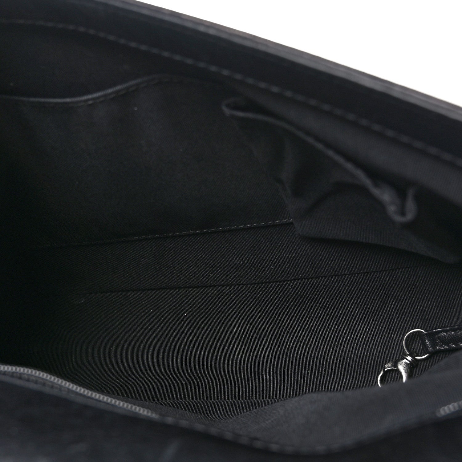 Chanel Calfskin Embossed Stitch Large Boy Flap Black 5 of 12