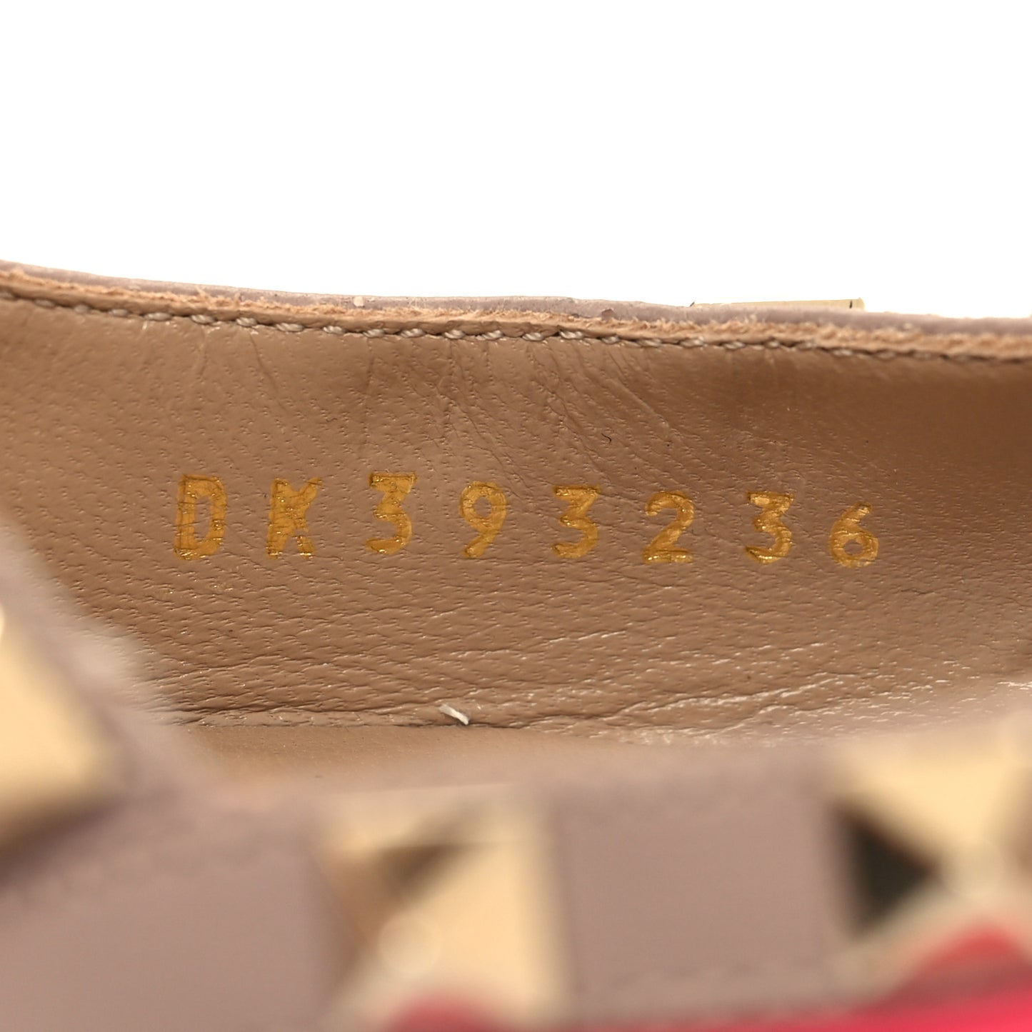 Calfskin Nappa Rockstud Ankle Strap 100mm Pumps 36 Deep Fuxia Poudre