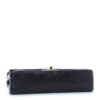Chanel Lambskin Quilted Medium Double Flap Black 4 of 11