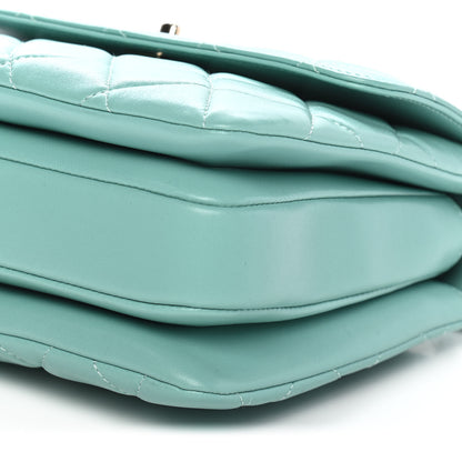 Chanel Lambskin Quilted Small Trendy CC Flap Dual Handle Bag Light Green 8 of 8