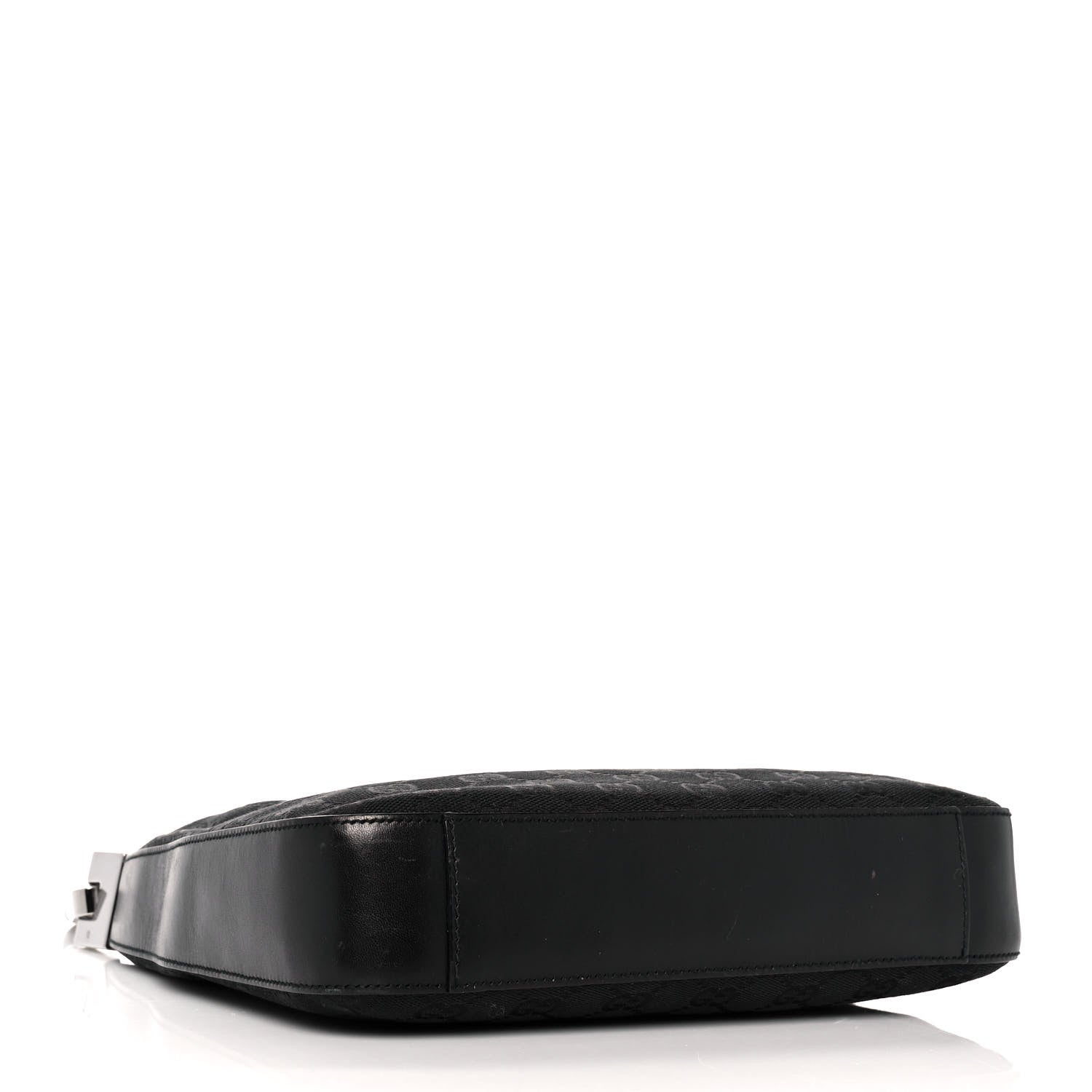 Gucci Monogram GG Small Clasp Hobo Black 4 of 10