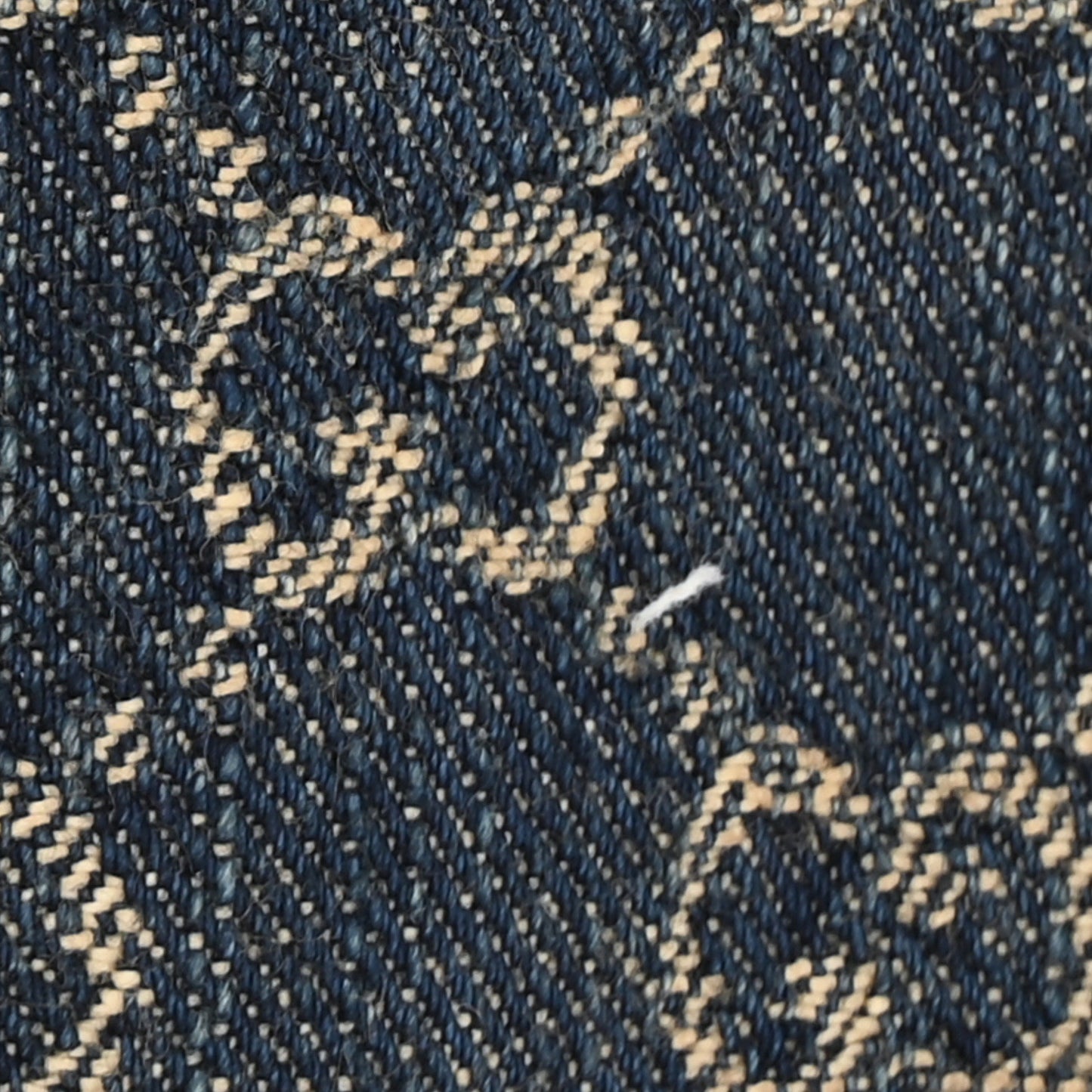 New Denim GG Monogram Calfskin Mini Jackie 1961 Hobo Blue Tea Cuir